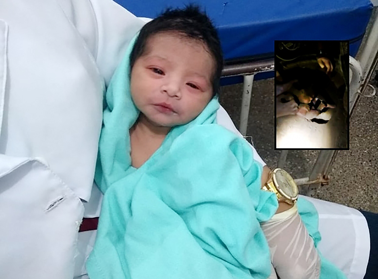 bebe enterrado vivo 