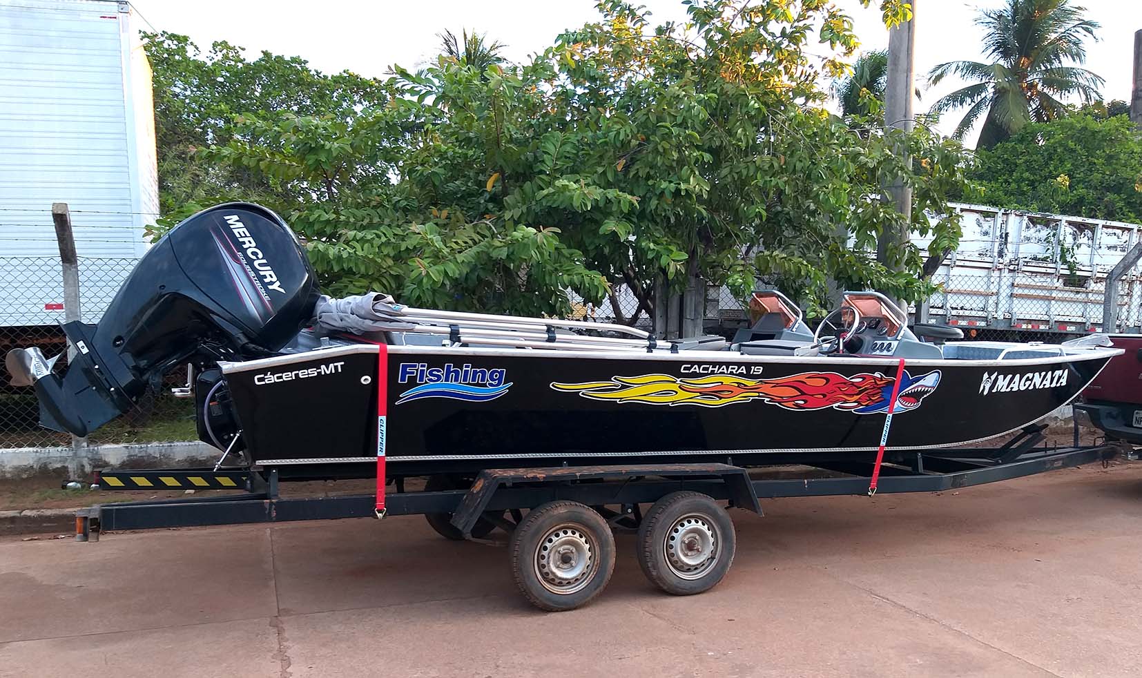 lancha recuperada roubada barao de melgaco