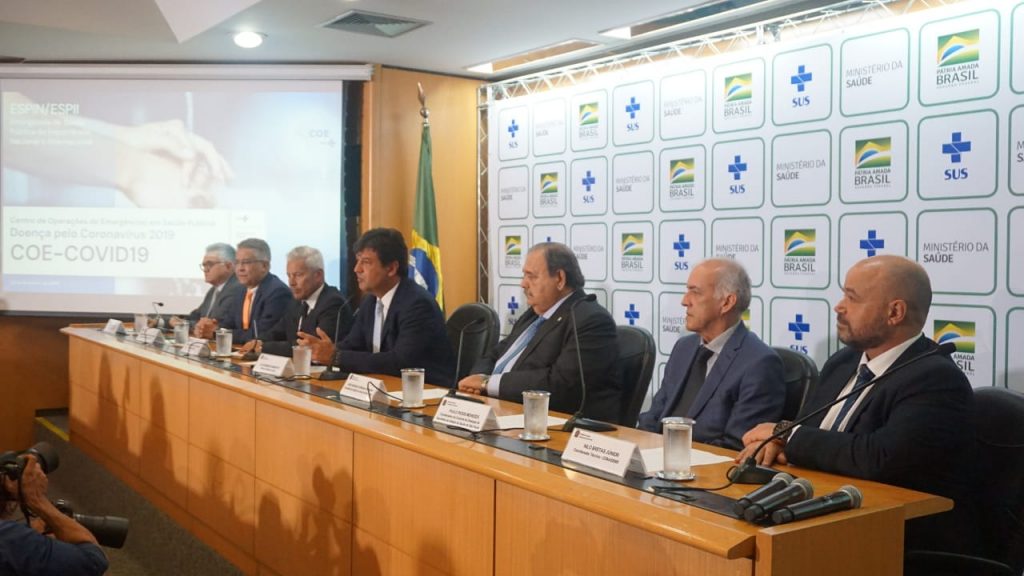 Sa&uacute;de confirma primeiro caso de coronav&iacute;rus no Brasil