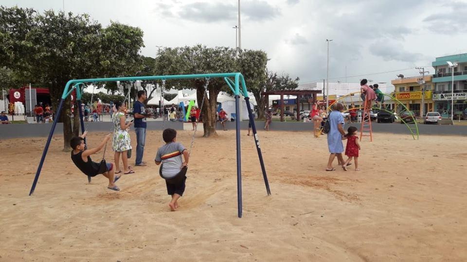 A Pra&ccedil;a da B&iacute;blia, em Ju&iacute;na, foi totalmente revitalizada, atendendo demanda antiga da popula&ccedil;&atilde;o local