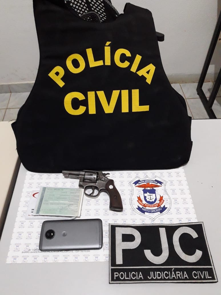Pol&iacute;cia Civil apreende menor envolvido em roubo seguido de estupro em Carlinda