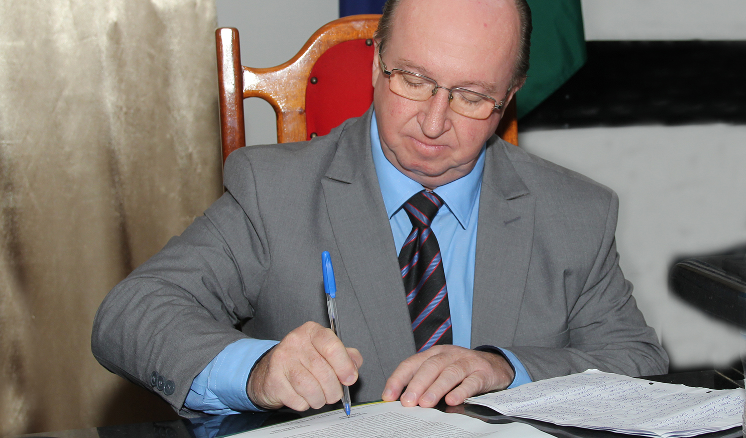 Prefeito de Brasnorte Mauro Rui Heisler