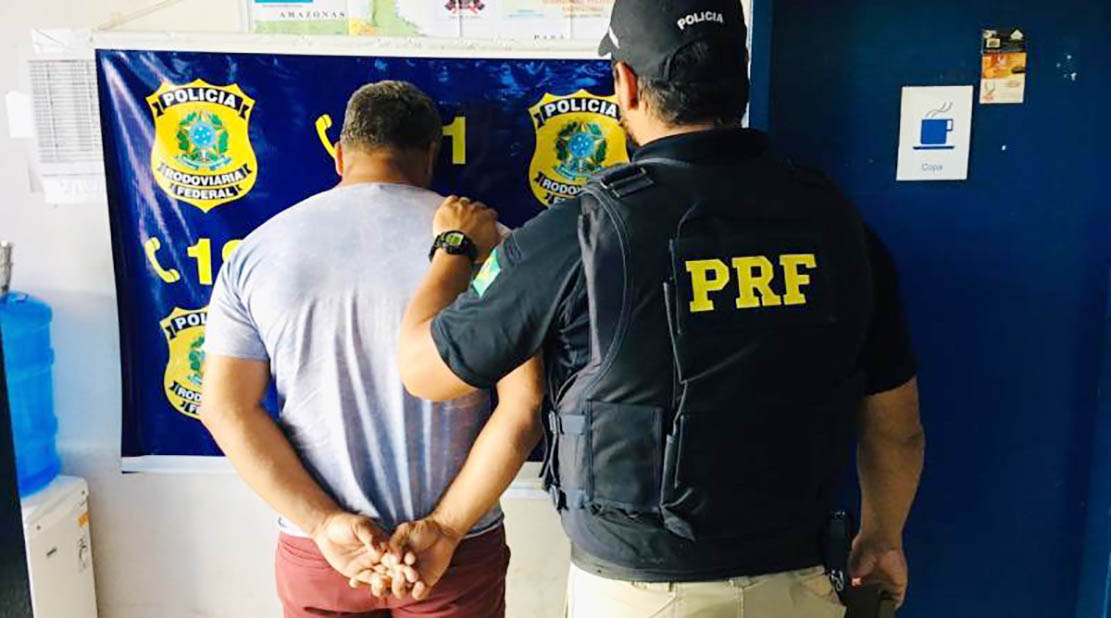 caminhoneiro preso assassinar mulher.