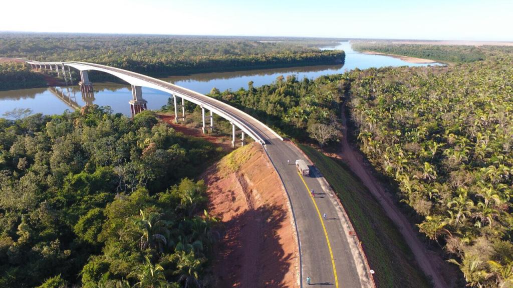 Ponte de Cocalinho MT ligando Aruan&atilde; GO