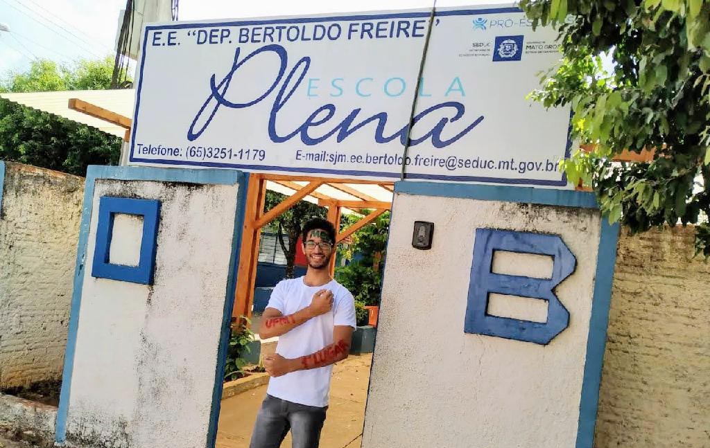passou medicina estudante Jaime de Souza Lima Junior