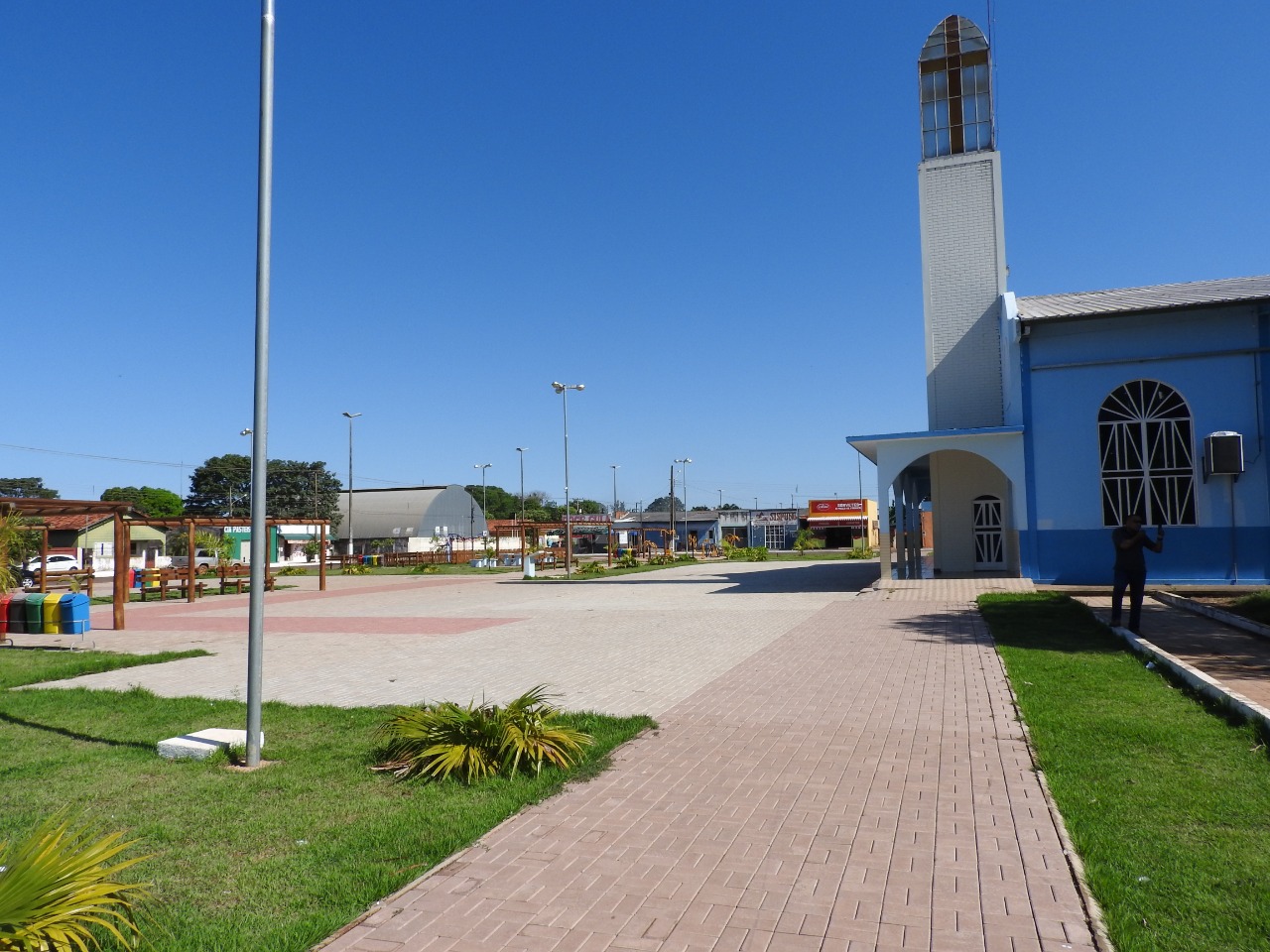 Pra&ccedil;a em Nova Ol&iacute;mpia