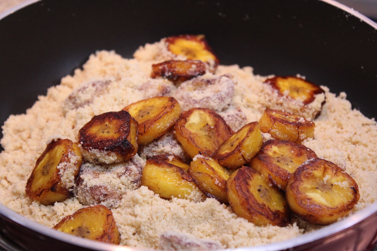 farofa de banana