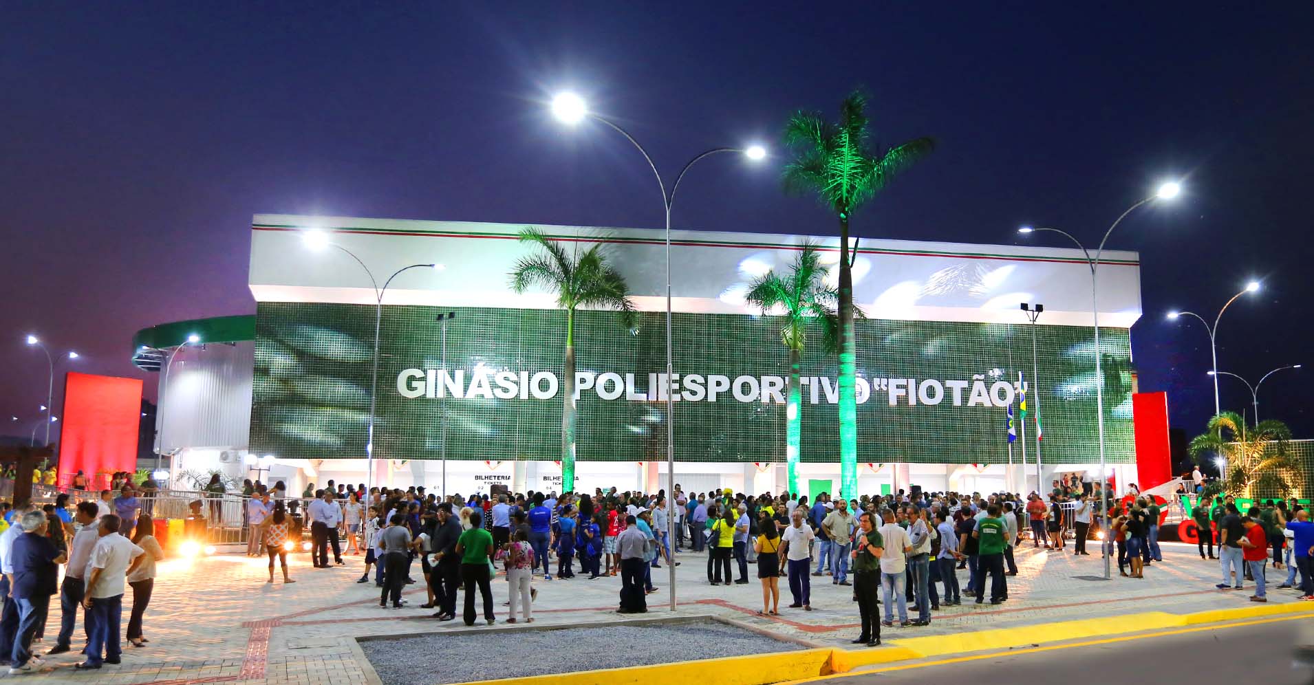 inauguracao ginasio fiotao