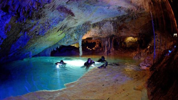 Especialistas em computa&ccedil;&atilde;o gr&aacute;fica tentar&atilde;o recriar interior de cenotes em imagens em 3D