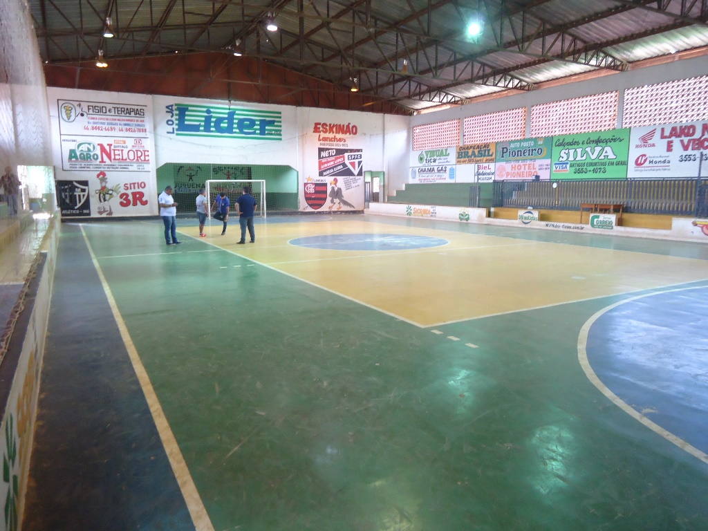 Jogos escolares em Juruena - Gin&aacute;sio de esportes.jpg