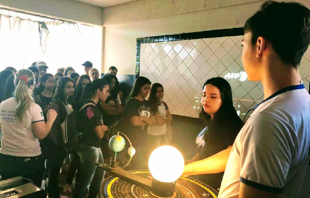 A videoconfer&ecirc;ncia vai abordar a import&acirc;ncia de levar a astronomia at&eacute; as escolas