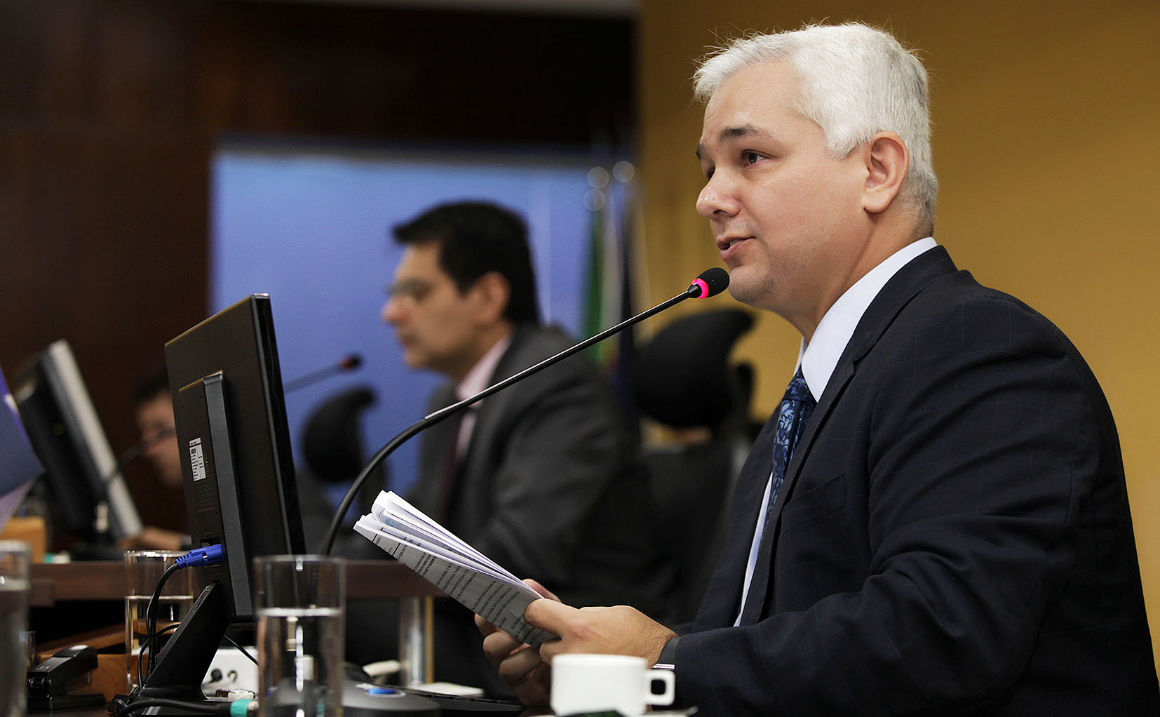 Conselheiro interino ouvidor-geral - Luiz Carlos Pereira