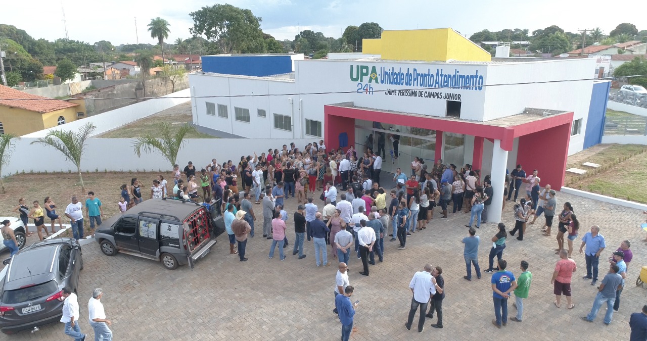 UPA HOMENAGEIA O FILHO DO SENADOR E DA PREFEITA, JAIME VER&Iacute;SSIMO DE CAMPOS J&Uacute;NIOR E SER&Aacute; A PRIMEIRA UNIDADE P&Uacute;BLICA 24 HORAS