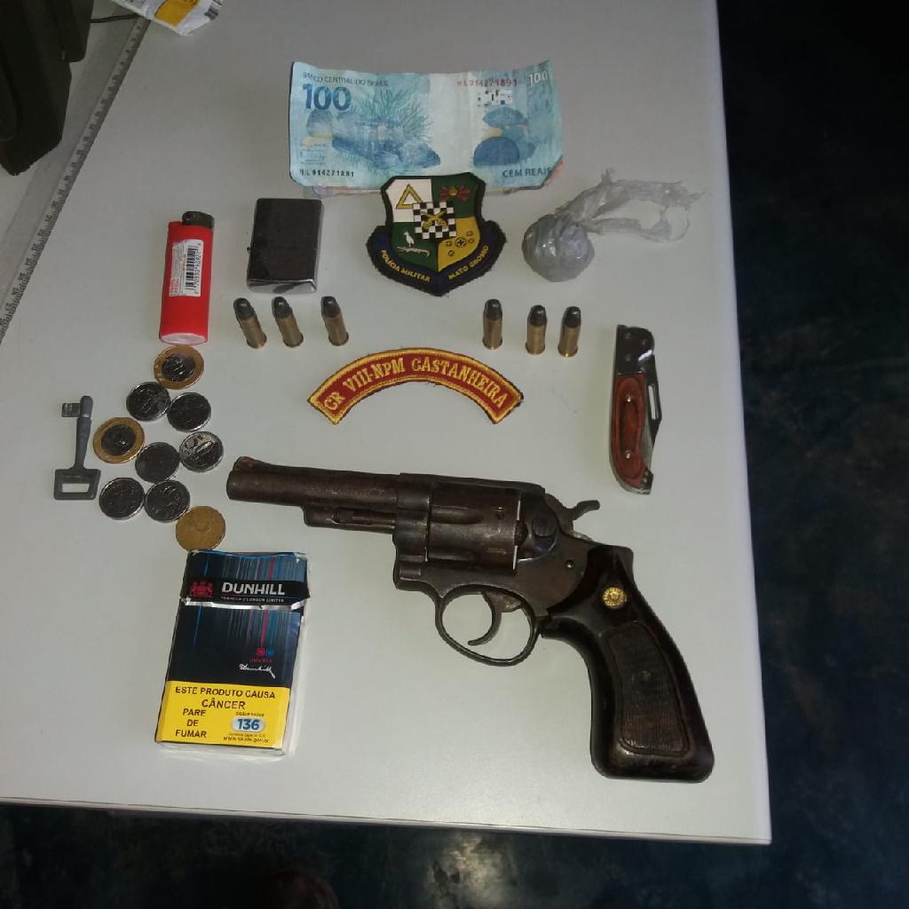 Assassinos de mulher s&atilde;o presos em flagrante em Castanheira