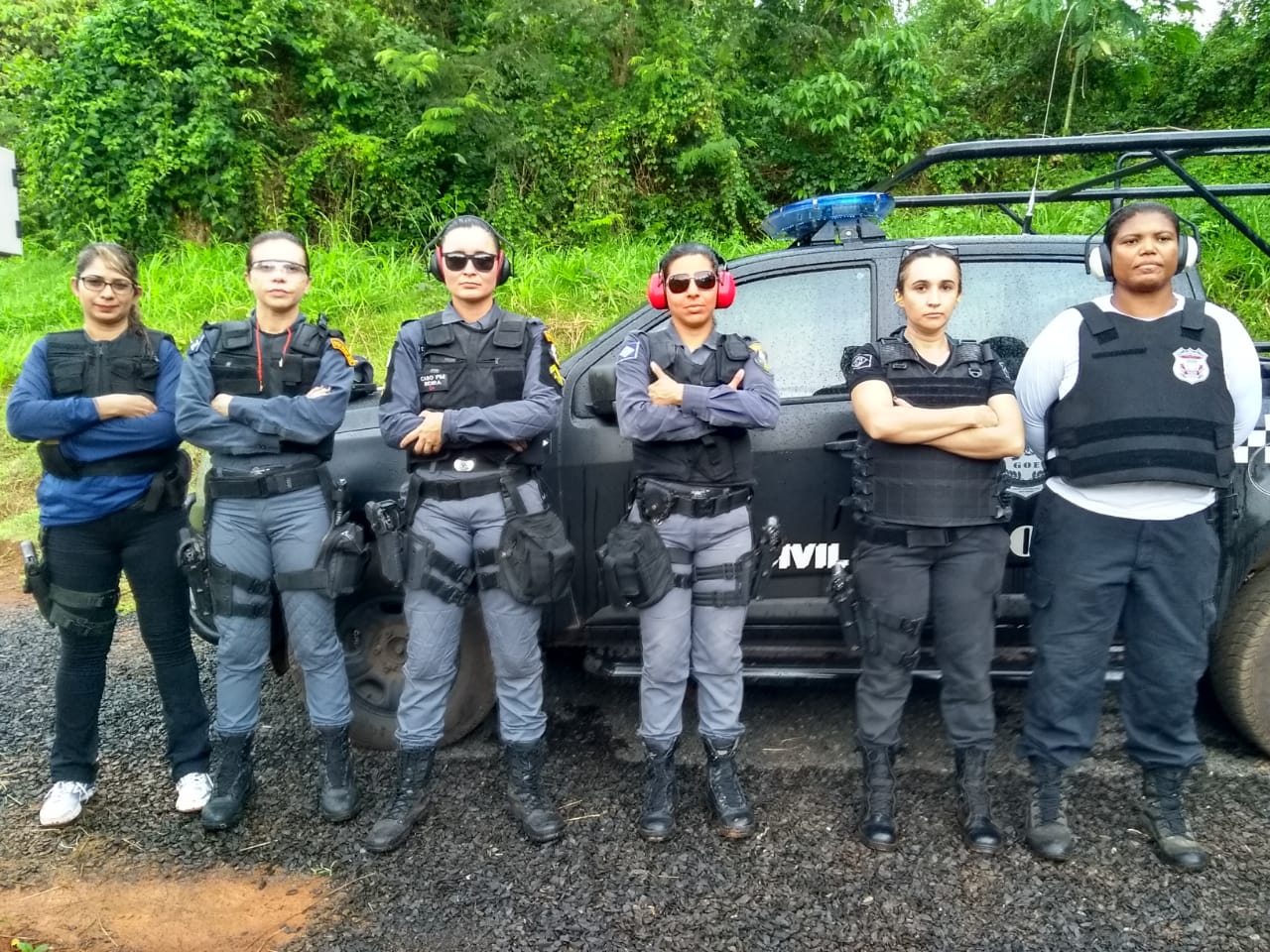 curso de tiro para policiais mulheres