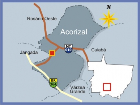 Mapa Acorizal