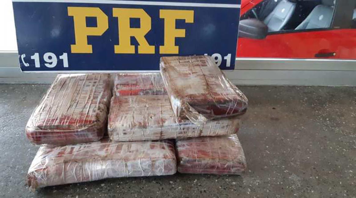 7,3kg cocaina apreendida droga pocone