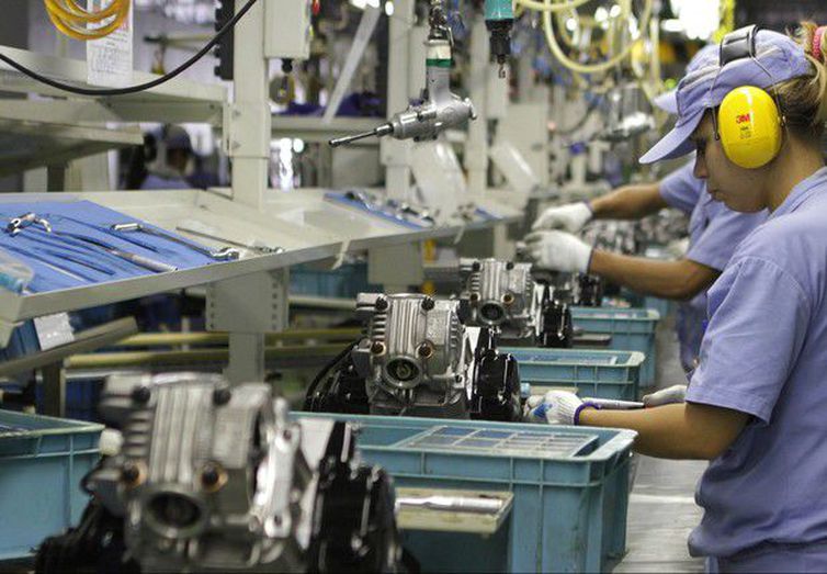 Produ&ccedil;&atilde;o industrial (Arquivo Ag&ecirc;ncia Brasil)