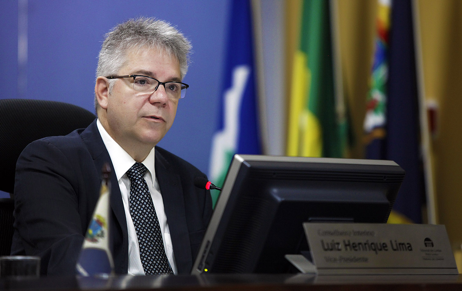 Conselheiro interino vice-presidente do TCE-MT - Luiz Henrique Lima