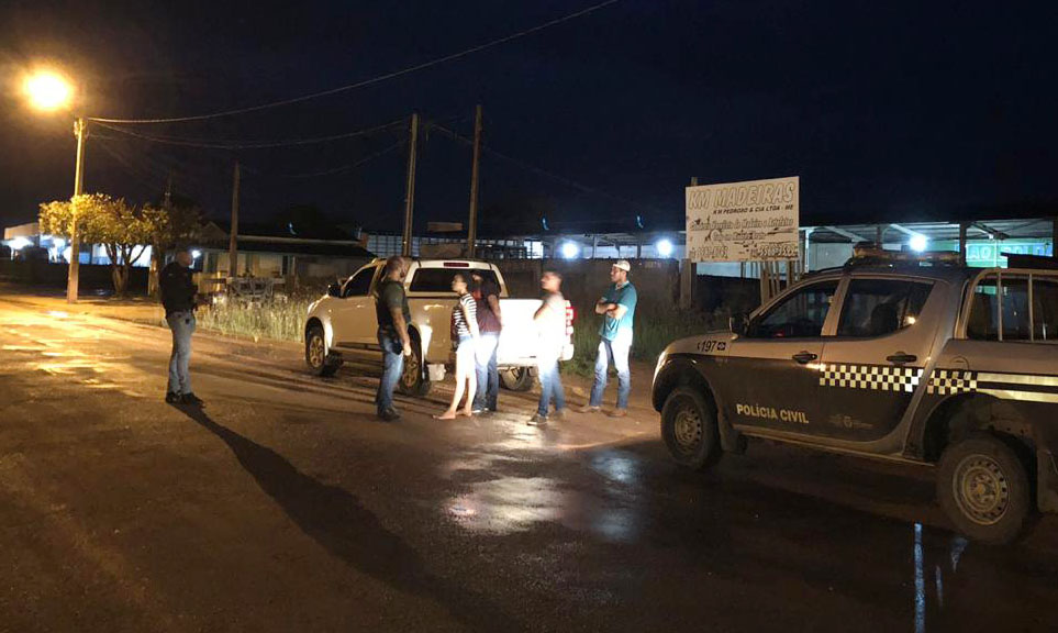 policia de juina embreagados prende