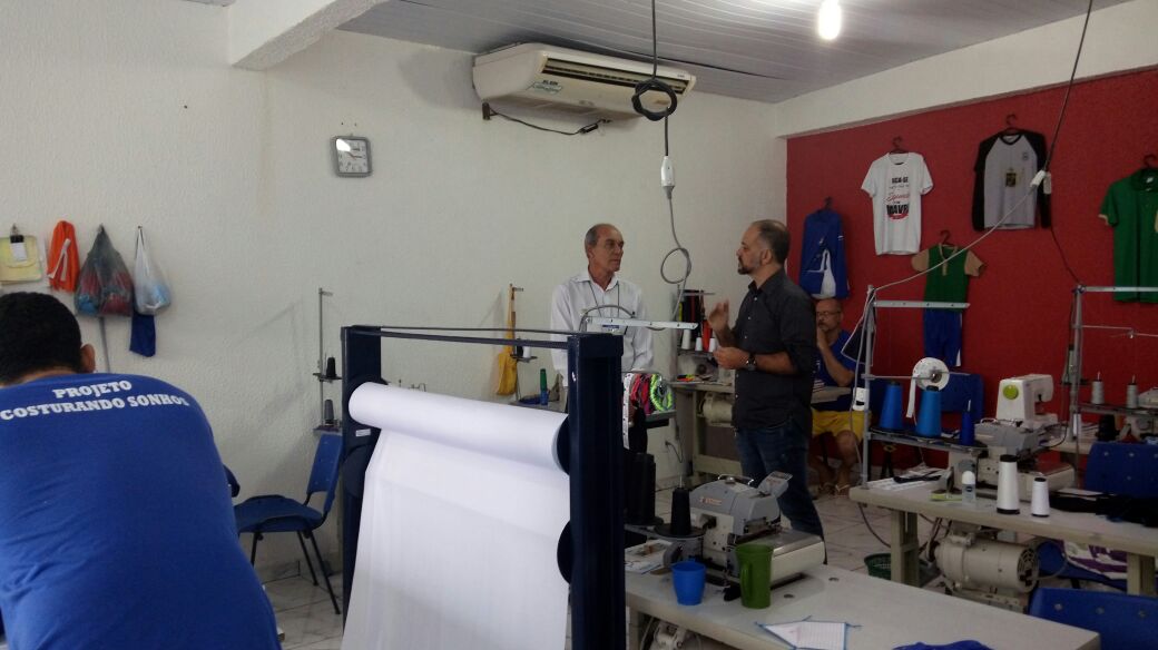 Visita pr&ecirc;mio Innovare no projeto Araguaia 