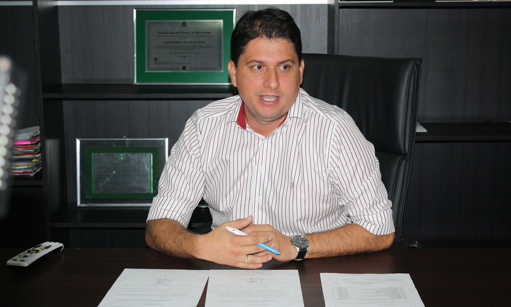Prefeito de Santo Antonio de Leverger Valdir Pereira de Castro Filho