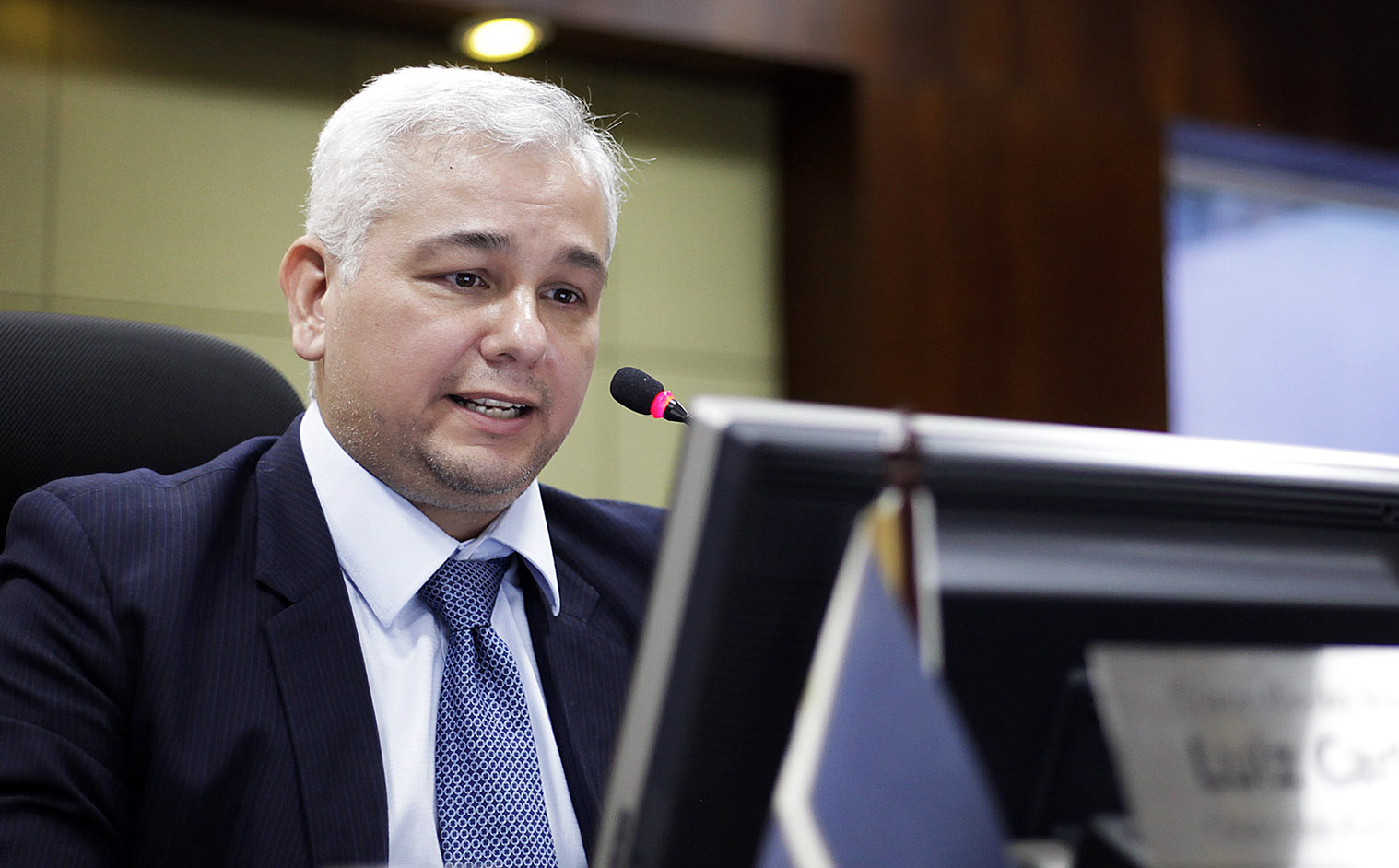 Conselheiro interino ouvidor-geral do TCE-MT - Luiz Carlos Pereira