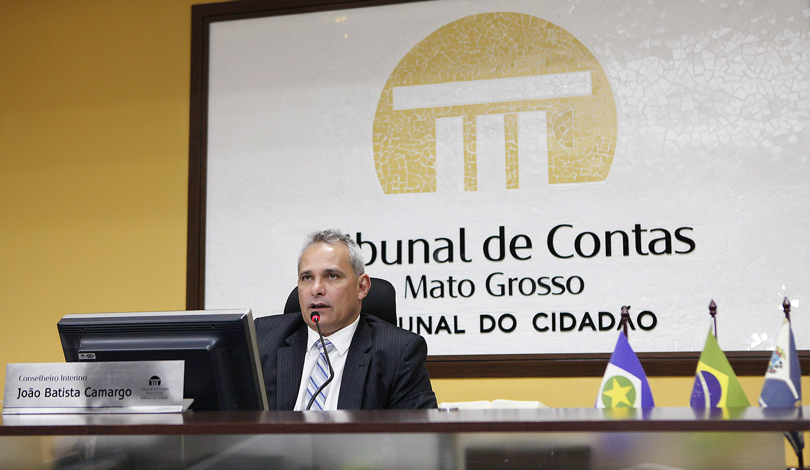 Conselheiro interino Joao Batista Camargo